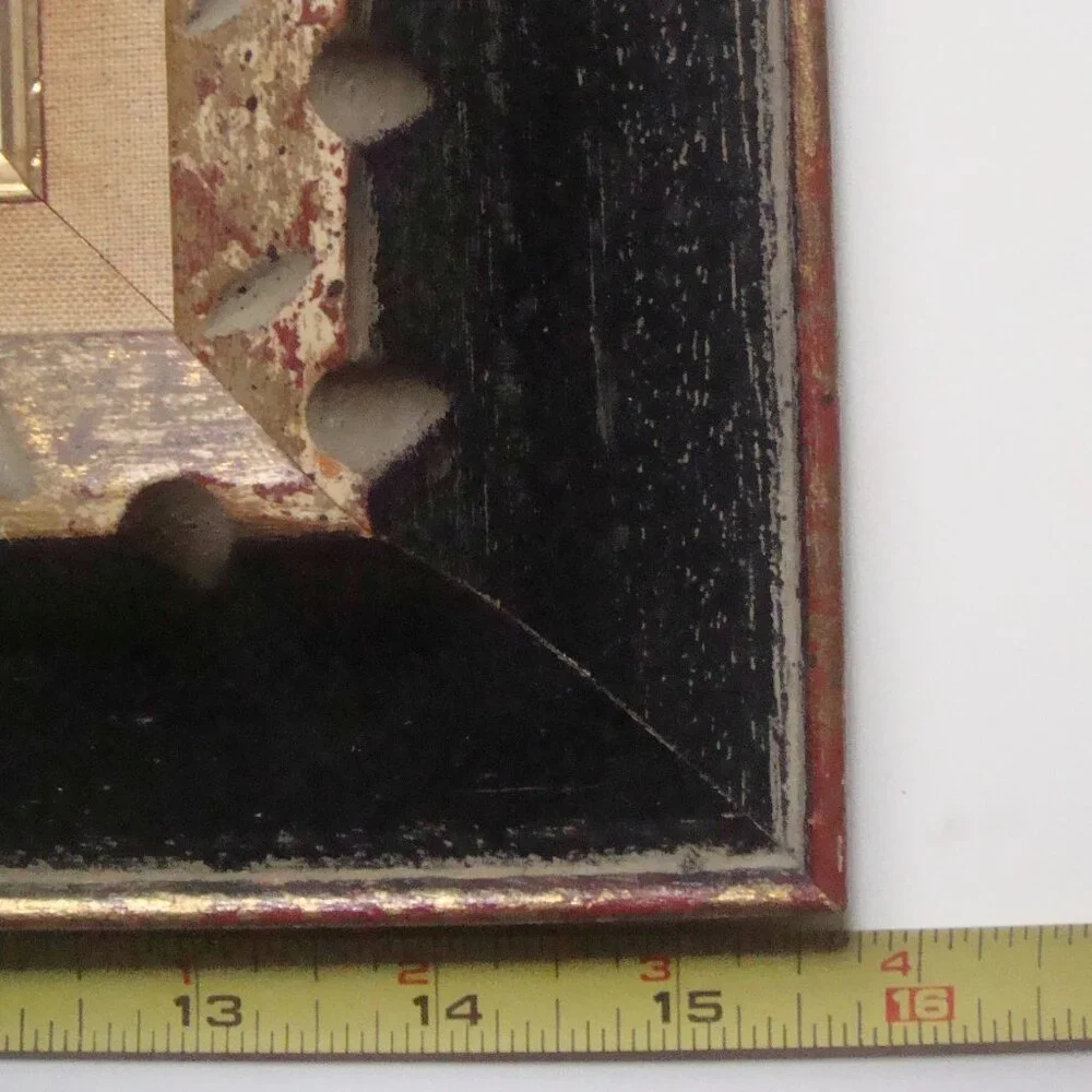 Late 60s Custom Wood Picture Frame Vintage